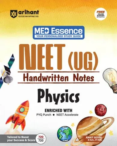 NEET (UG) Physics Handwritten Notes | Med Essence Personalised Study Guide 2027 | PYQ Punch, Exam-Oriented Concepts, Quick Revision & NEET Accelerate | Free Online Support