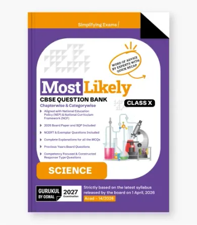 Science Most Likely Question Bank  CBSE Class 10 for 2027 Exam