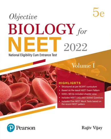 Objective Biology for NEET - Vol - I | Fifth Edition| By Pearson