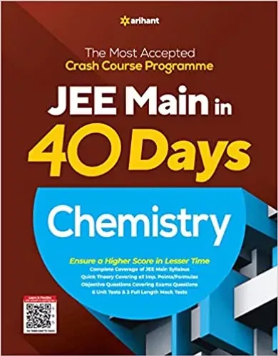 40 Days Crash Course for JEE Main Chemistry