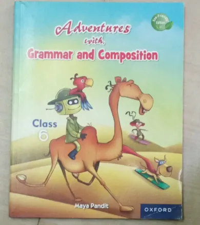 Adventures With Grammar & Composition for class 6 Latest Edition 2024