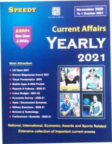 Current Affairs Yearly-2021 (English) (Nov 2020 to 1st Oct 2021)