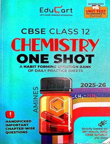 One Shot Cbse Question Bank Chemistry-12 (2025-26)