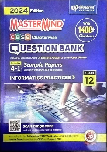 Mastermind CBSE Chapterwise Question Bank Informatics Practices-12 (2024)
