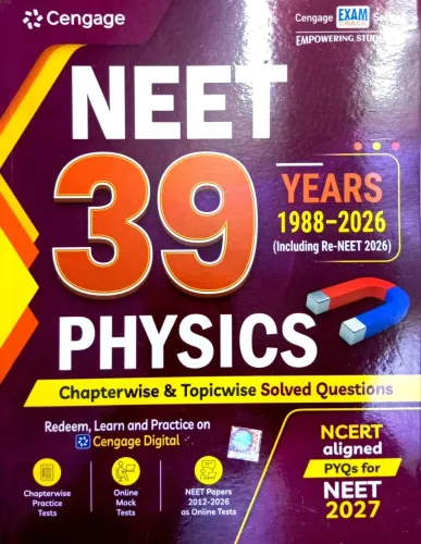 NEET 39 Years (1988-2026) Physics Chapterwise & Topicwise Solved Questions