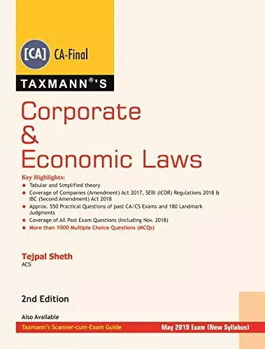 Corporate & Economic Laws - (CA- Final)