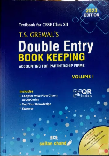 Double Entry Book Keeping For Class12 (Vol- 1)