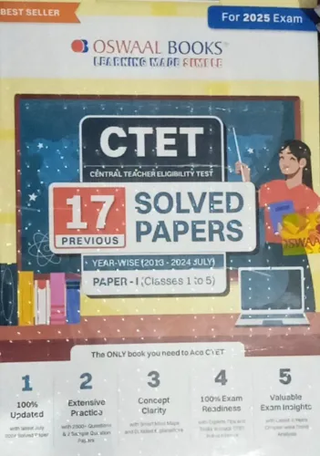 Ctet 17 Previous Years Solved (2013-2024) Paper-1 (class 1-5)