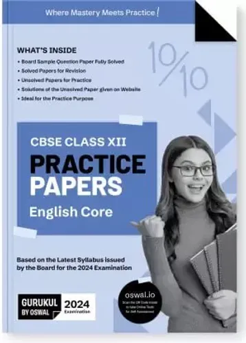 CBSE Practice Papers English Core-12 (2024)