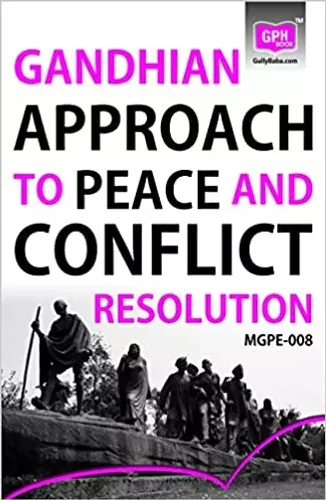 Gullybaba Ignou MA (Latest Edition) MGPE-008 Gandhian Approach to Peace and Conflict Resolution, IGNOU Help Books with Solved Sample Question Papers and Important Exam Notes Paperback 