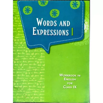 NCERT Words And Expressions-1 Workbook in English for Class 9