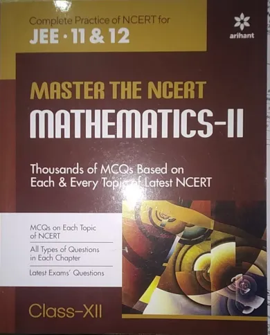 Master Ncert Math-2 For Class 12