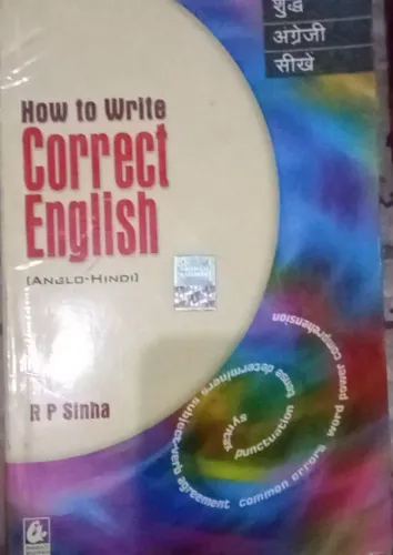 How To Write Correct English (Anglo-Hindi)