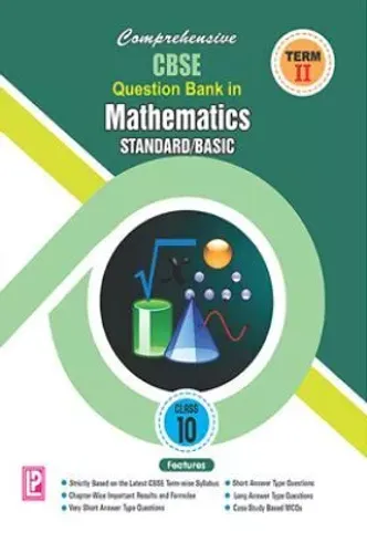 Comprehensive CBSE Question Bank in Mathematics X (Term-II) Paperback  by V.K. Soni (Author)