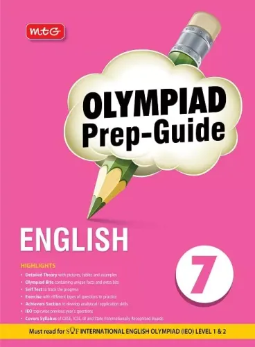 Olympiad Prep-Guide English Class - 7, IEO Chapterwise Previous Year Question Paper For 2022-23 Exam 