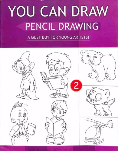 You Can Draw Pencil Drawing 2 : A Must Buy For Young Artists