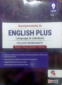 Assignment English Plus Lang.lit.-9 Vol-1