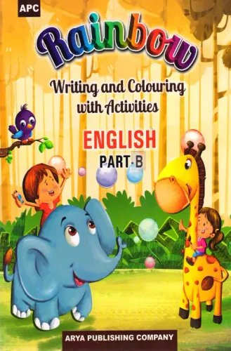 Rainbow Writing and Colouring with Activities ENGLISH Part - B