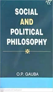 SOCIAL AND POLITICAL PHILOSOPHY