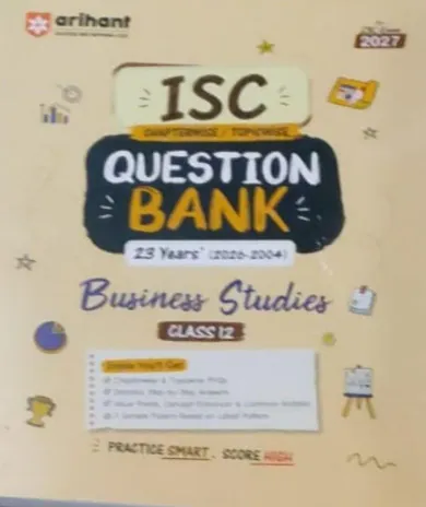ISC Chapterwise Topicwise Question Bank Business Studies-12