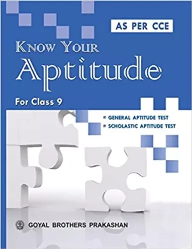 Know Your Aptitude for Class 9 Paperback 