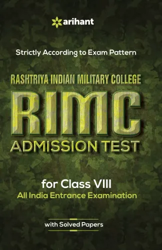 Rashtriya Indian Military College RIMC Admission Test for Class VIII