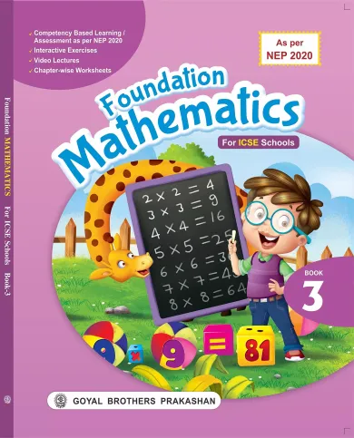 Foundation Mathematics Icse For Class 3