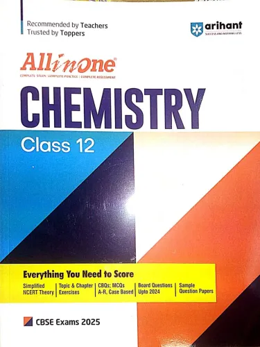 All In One Cbse Chemistry-12