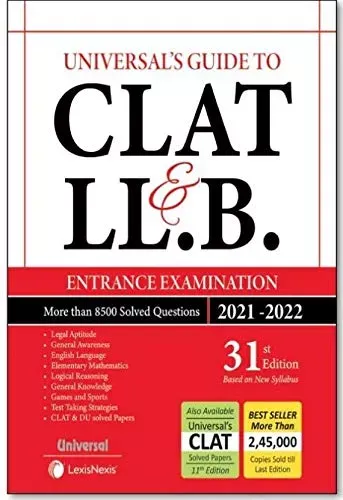 CLAT & LL.B. Entrance Examination - 31/edition, 2021-2022 