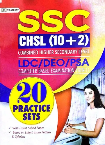 Ssc Chsl ( 10 + 2 ) Ldc/deo /psa 20 Practice Sets