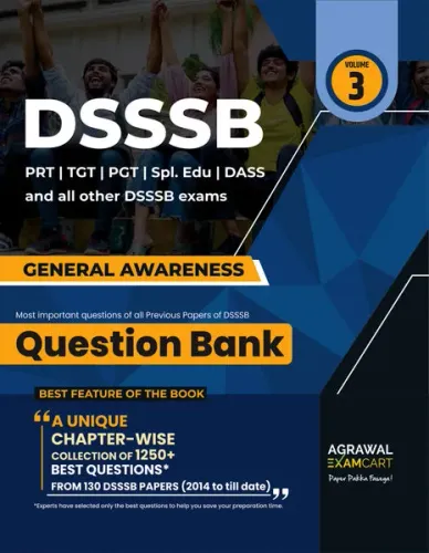 Examcart DSSSB General Awareness Question Bank for PRTs | TGTs | PGTs | Spl. Edu | DASS For 2026 Exam in English