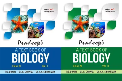 A Text Book of Biology for Class 11 (Set of 2 Vol.) Examination 2020-2021