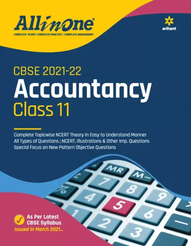 CBSE All In One Accountancy Class 11 for 2022 Exam (Updated edition for Term 1 and 2)