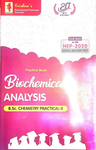 Biochemical Analysis (B.Sc. Sem.-2) Latest Edition 2024