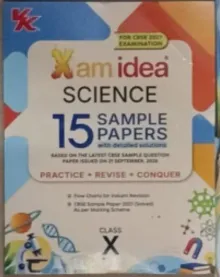 Xam Idea 15 Sample Papers Science Class 10 (2026-27)