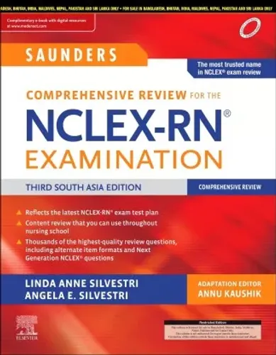 Saunders Comprehensive Review for the NCLEX-RN Examination, Kaushik/Silvestri, 3SAE