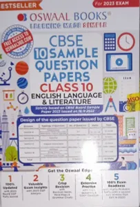 Cbse 10 Sample Question Papers English Language & Literature