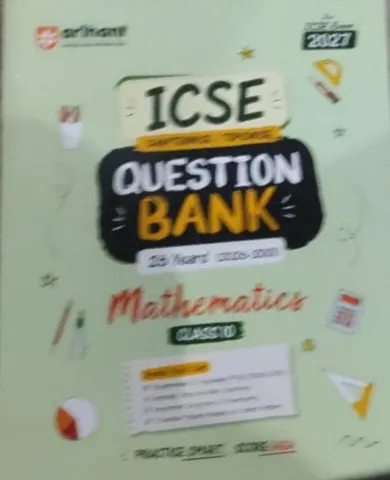 ICSE Chapterwise Topicwise Question Bank Mathematics-10
