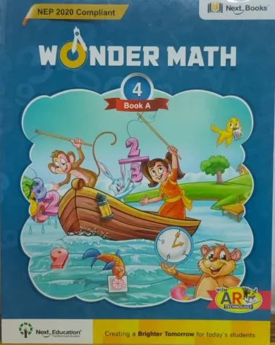 Wonder Maths Class - 4 Book-A