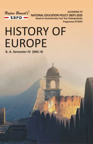 NEP History of Europe (from 13th Century to 1789) B.A. 4th Sem (MIC-4)