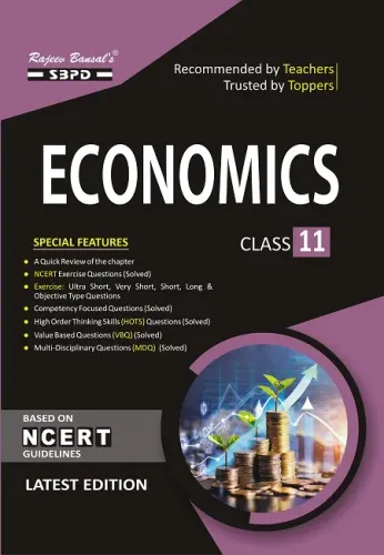 Economics Class 11 Based on NCERT Guidelines Latest Edition 2026 Books