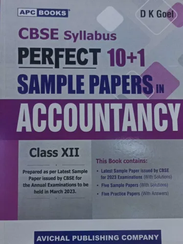 Perfect 10+1 Sample Papers Accountancy-12