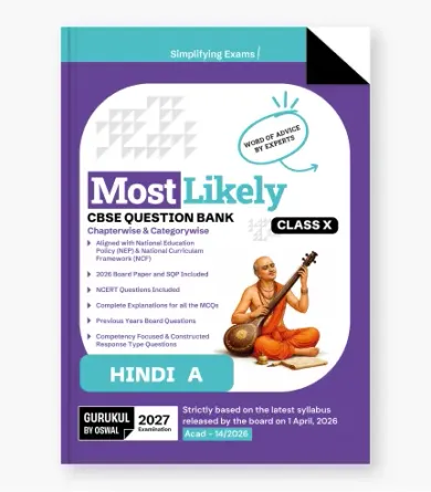Hindi-A Most Likely Question Bank  CBSE Class 10 for 2027 Exam