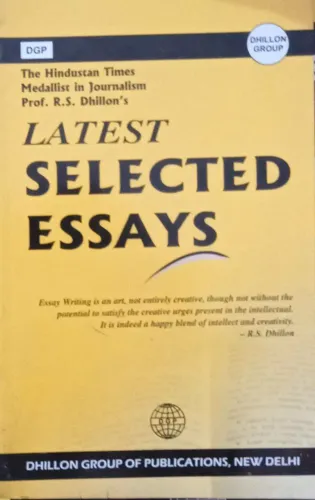 Latest Selected Essays