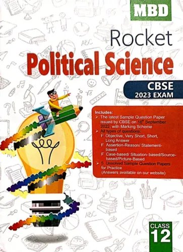 Rocket Cbse Political Science For Class 12