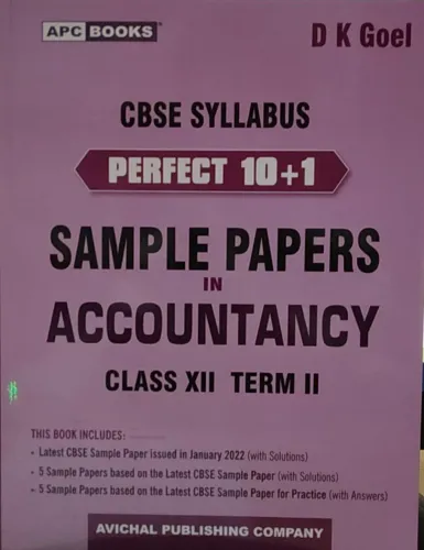 CBSE Perfect 10+1 Accountancy for Class 12 (Term-2)