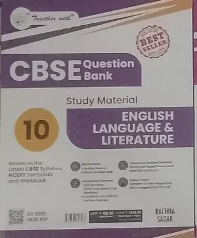 Together With Cbse Question Bank Study Material English Language & Literature-10