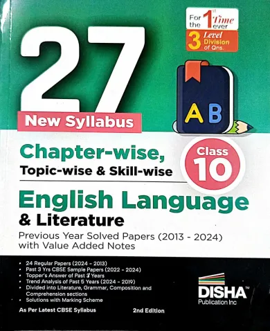 27 New Syllabus C/W T/W & Skill-Wise English Lang & Lit-10 Previous Year Sol Papers