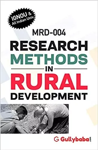 MRD004 Research Methods In Rural Development (IGNOU Help book for MRD-4 in English Medium) Paperback