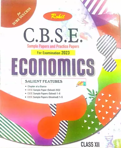 CBSE Sample Papers and Practice Papers ECONOMICS For Examination 2023 Class - 12